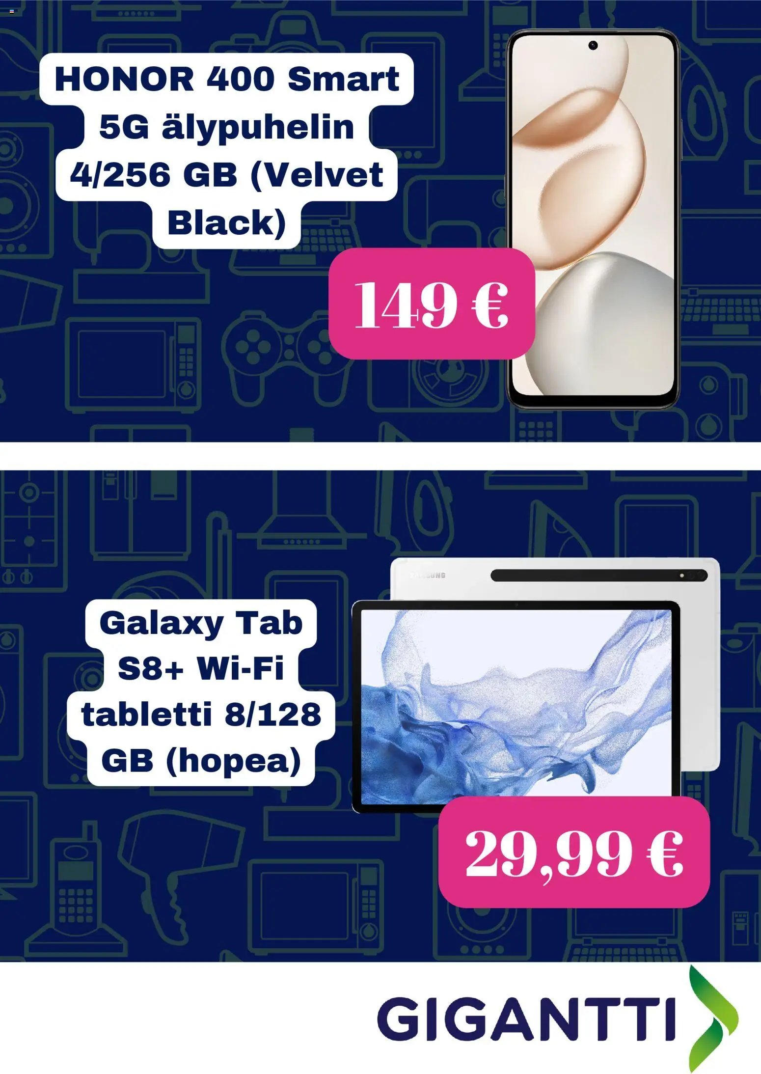 Gigantti tarjouslehti päivästä 08/12/2025 Tarjoukset