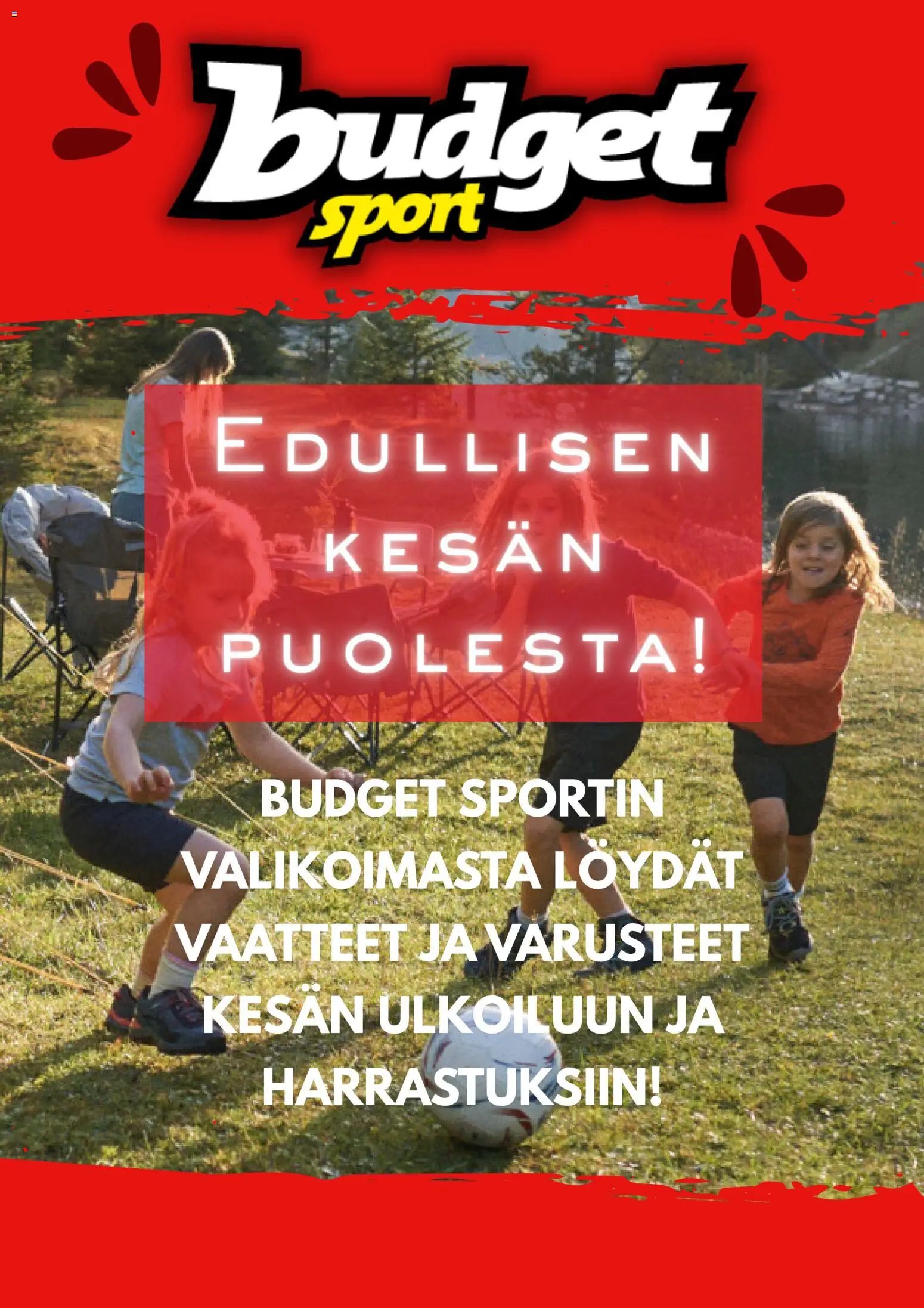 Budget Sport tarjouslehti päivästä 21/07/2026 Budget Sport tarjoukset