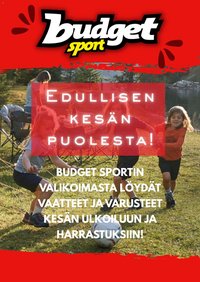 Budget Sport tarjouslehti päivästä 21/07/2026 Budget Sport tarjoukset