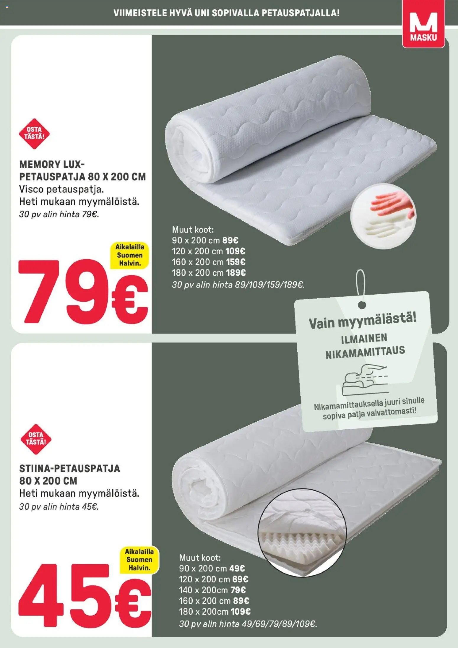 Masku tarjouslehti päivästä 08/04/2026 Masku tarjoukset