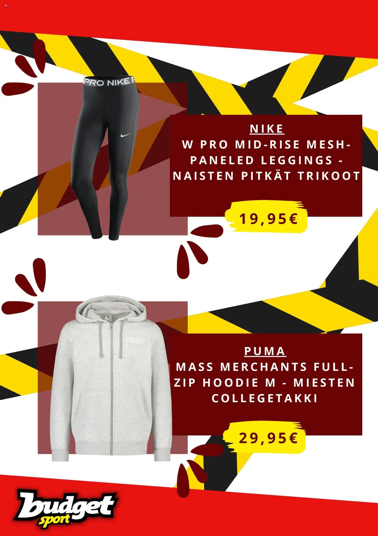 Budget Sport tarjouslehti päivästä 13/02/2026 Tarjoukset