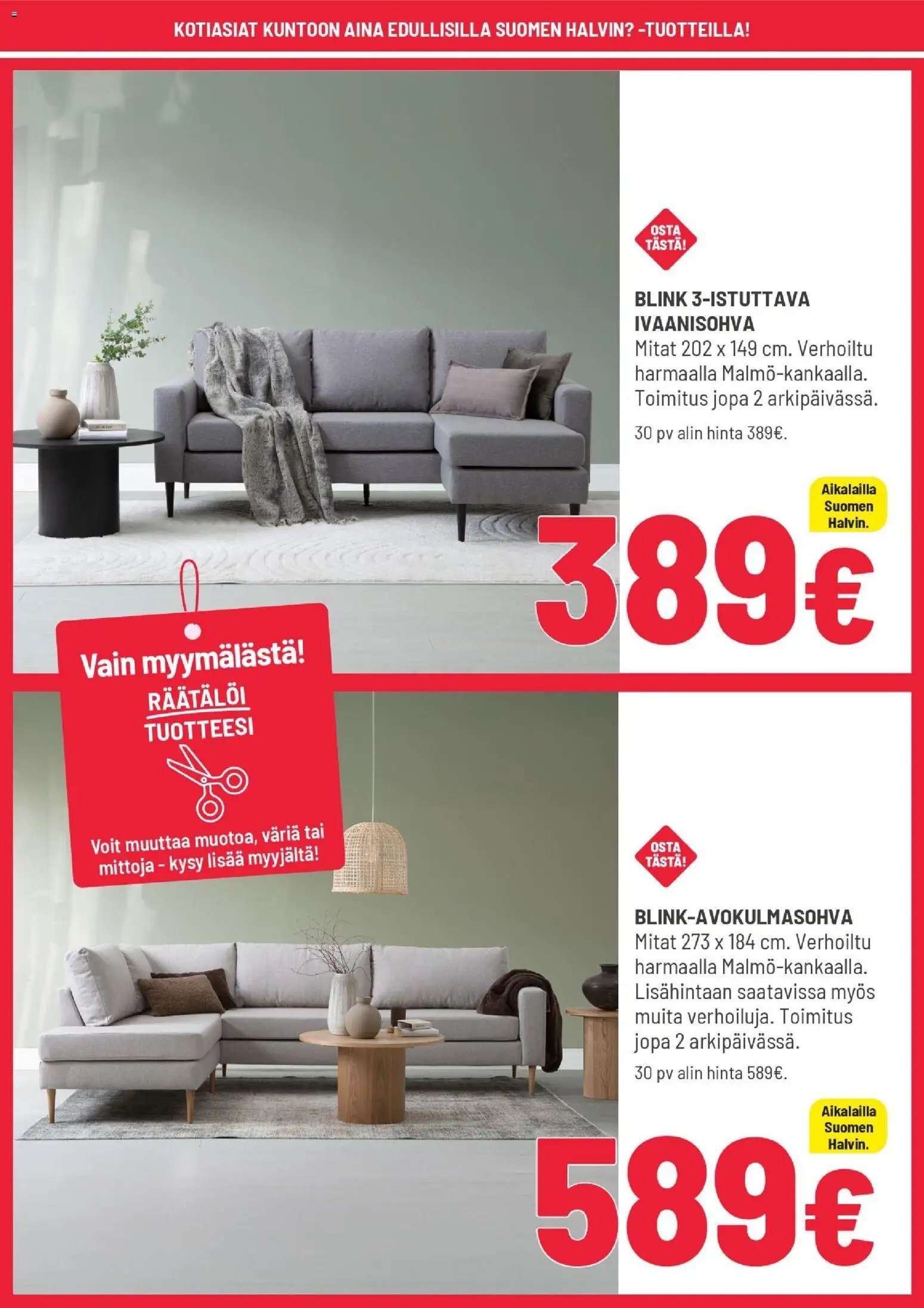 Masku tarjouslehti päivästä 08/12/2025 Tarjoukset