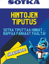 Sotka tarjouslehti päivästä 15/01/2026 Tarjoukset