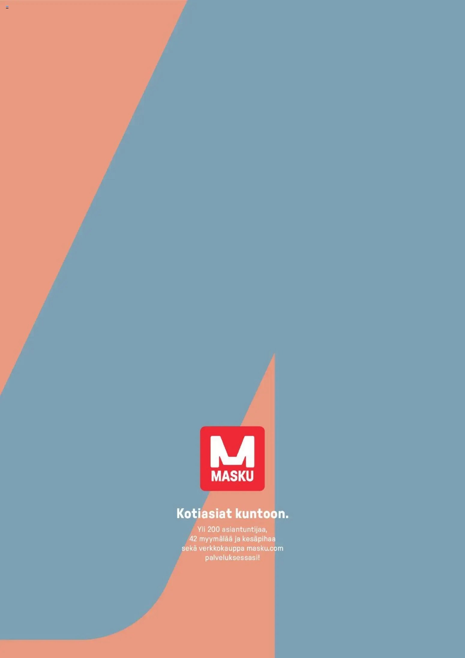 Masku tarjouslehti päivästä 09/03/2026 Masku tarjoukset - Puutarhakalustekuvasto 2026