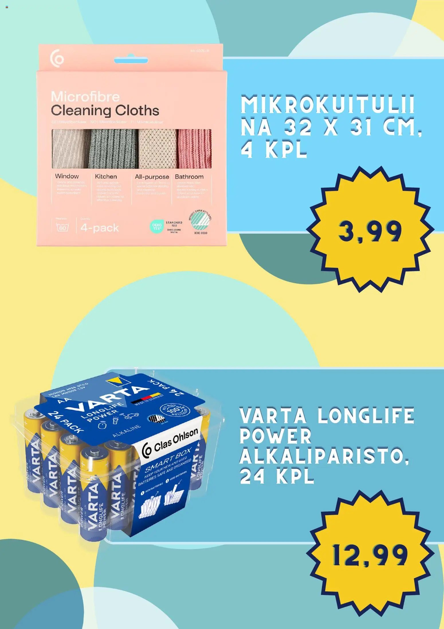 Clas Ohlson tarjouslehti päivästä 23/01/2026 Tarjoukset