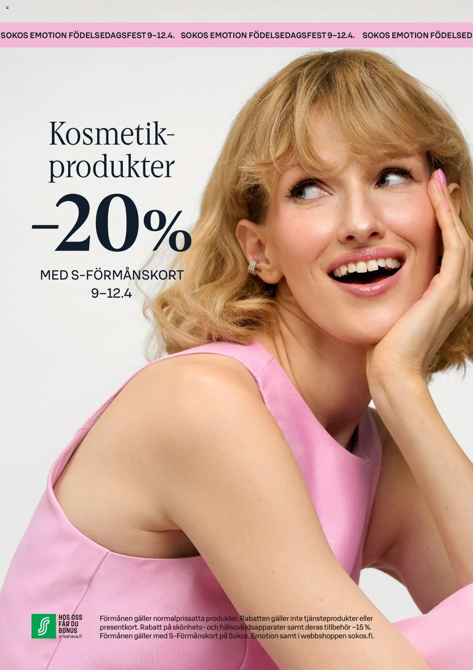 Sokos tarjouslehti päivästä 01/04/2026 Sokos tarjoukset - Emotion