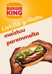 Burger King tarjouslehti päivästä 10/05/2026 Burger King tarjoukset