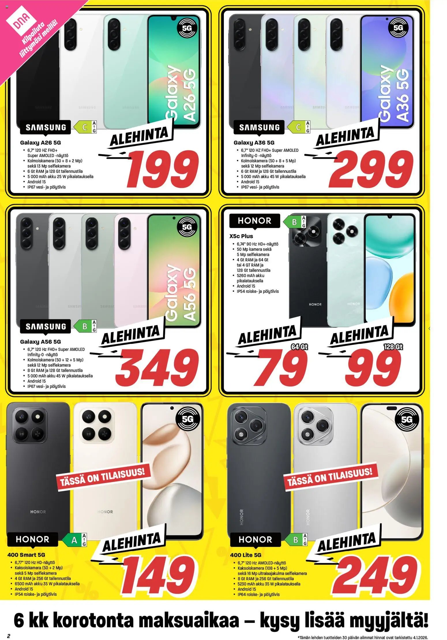 Veikon Kone tarjouslehti päivästä 05/01/2026 Tarjoukset