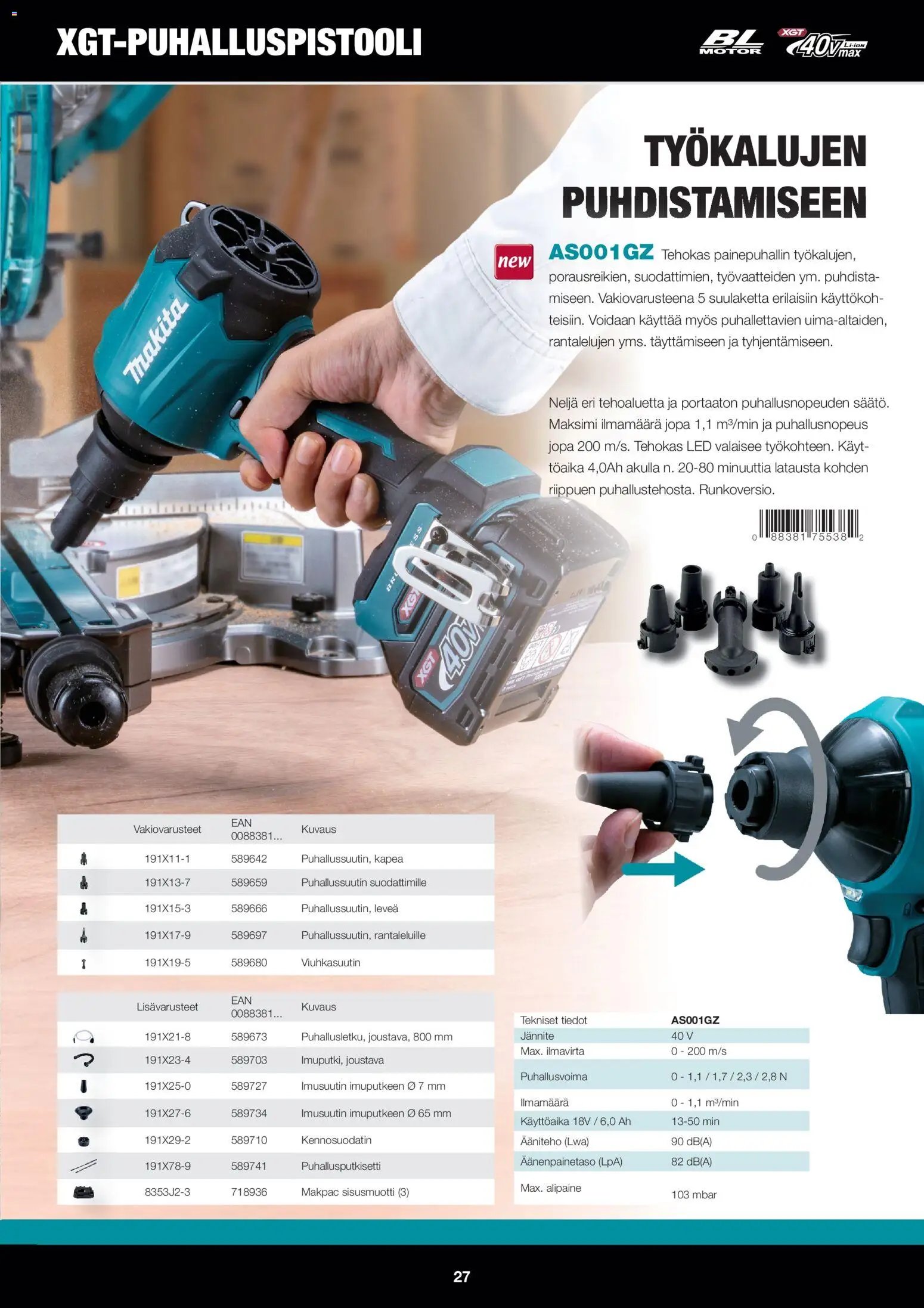 Makita tarjouslehti päivästä 01/12/2025 Tarjoukset