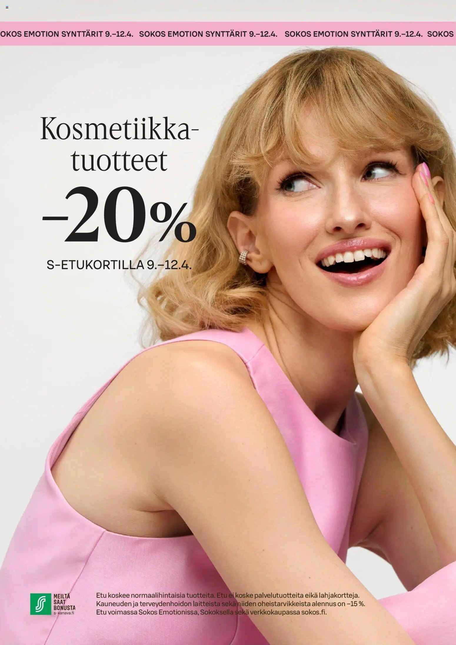 Sokos tarjouslehti päivästä 01/04/2026 Sokos tarjoukset