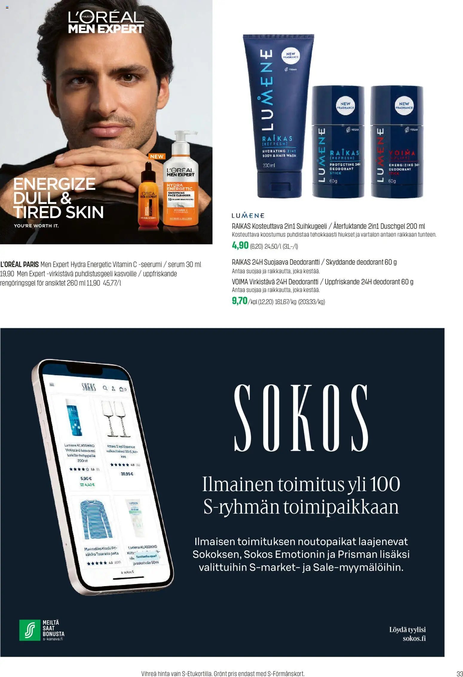 Sokos tarjouslehti päivästä 01/04/2026 Sokos tarjoukset