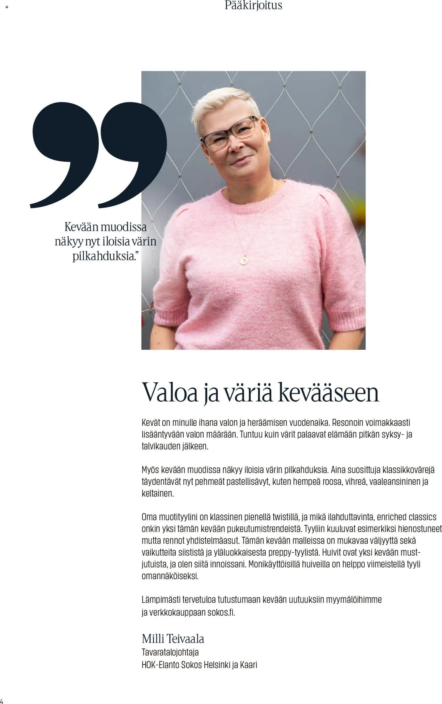 Sokos tarjouslehti päivästä 01/04/2026 Sokos tarjoukset