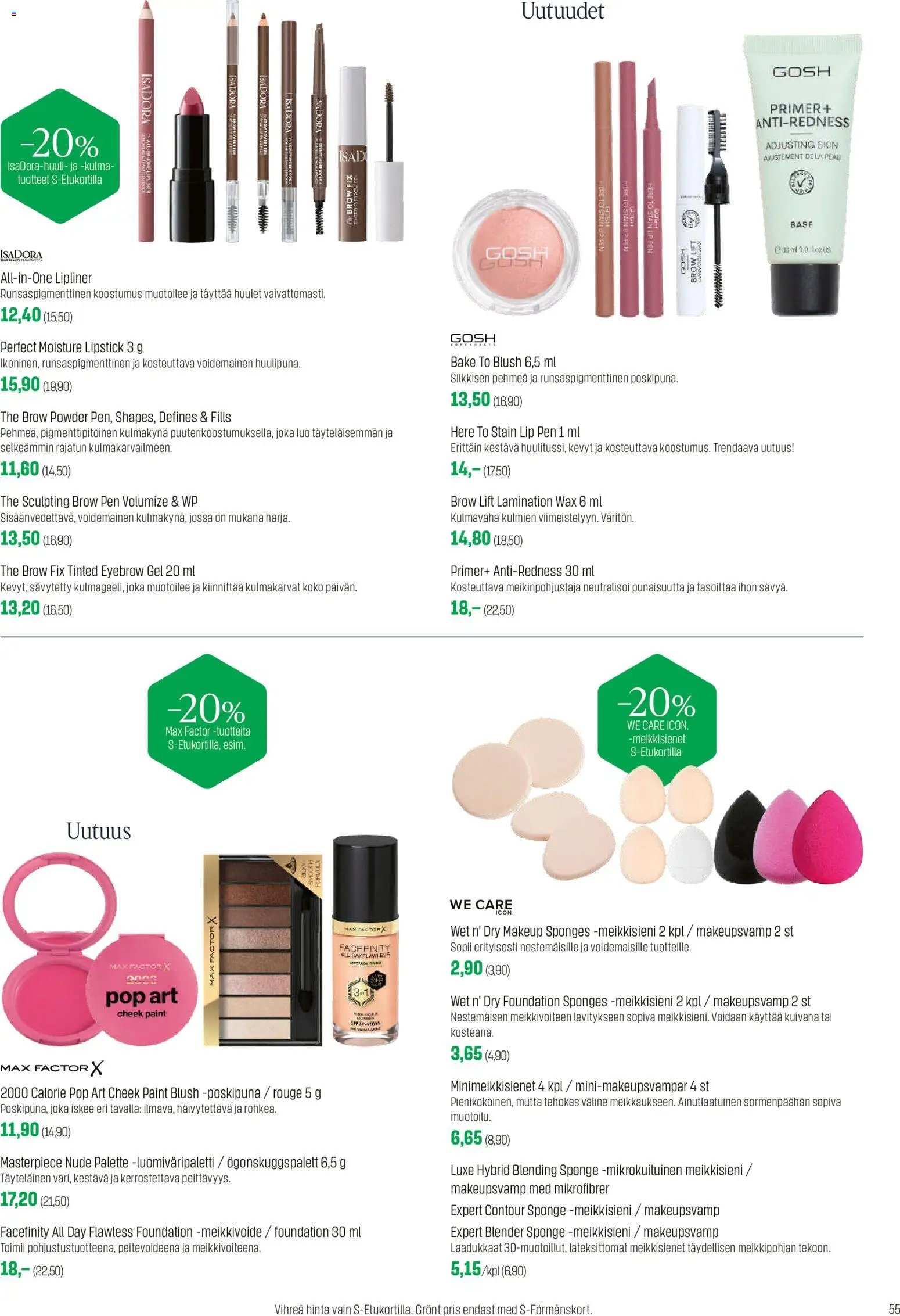 Sokos tarjouslehti päivästä 01/04/2026 Sokos tarjoukset