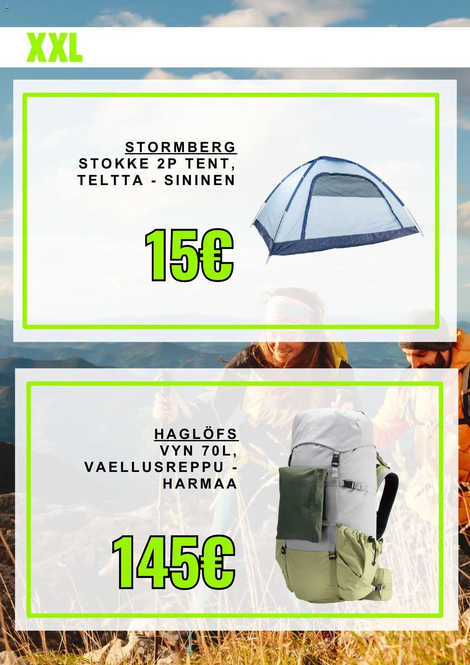 XXL tarjouslehti päivästä 17/04/2026 XXL tarjoukset