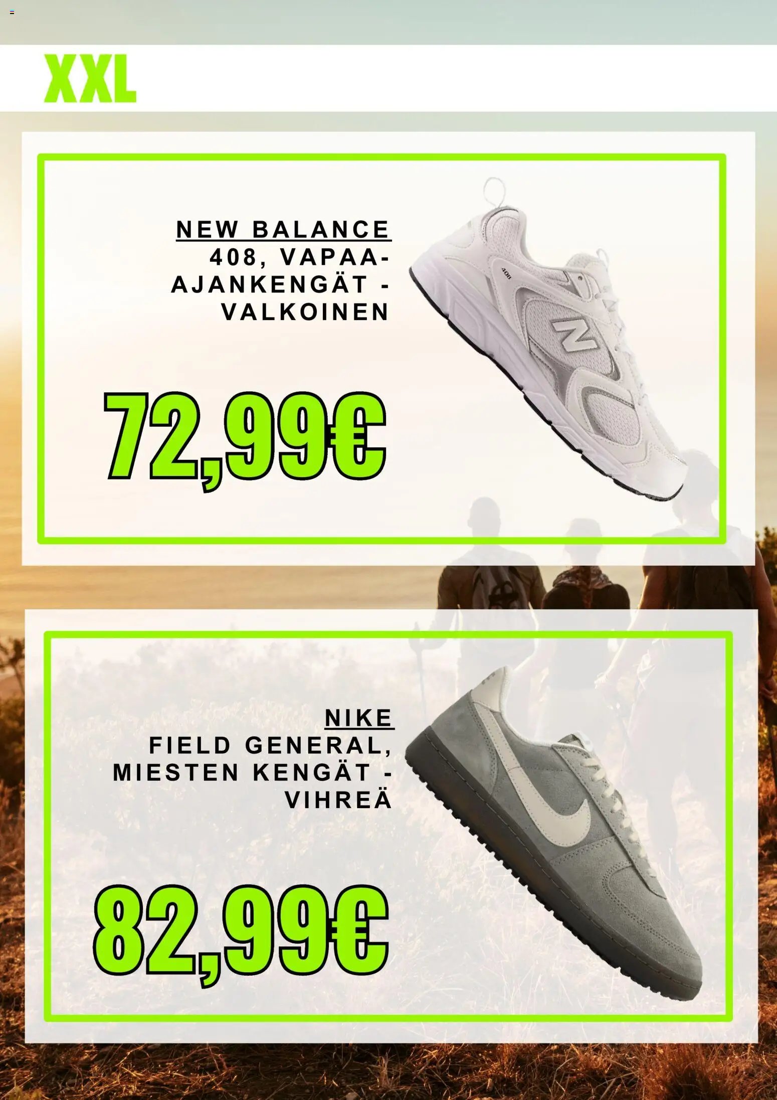 XXL tarjouslehti päivästä 18/05/2026 XXL tarjoukset
