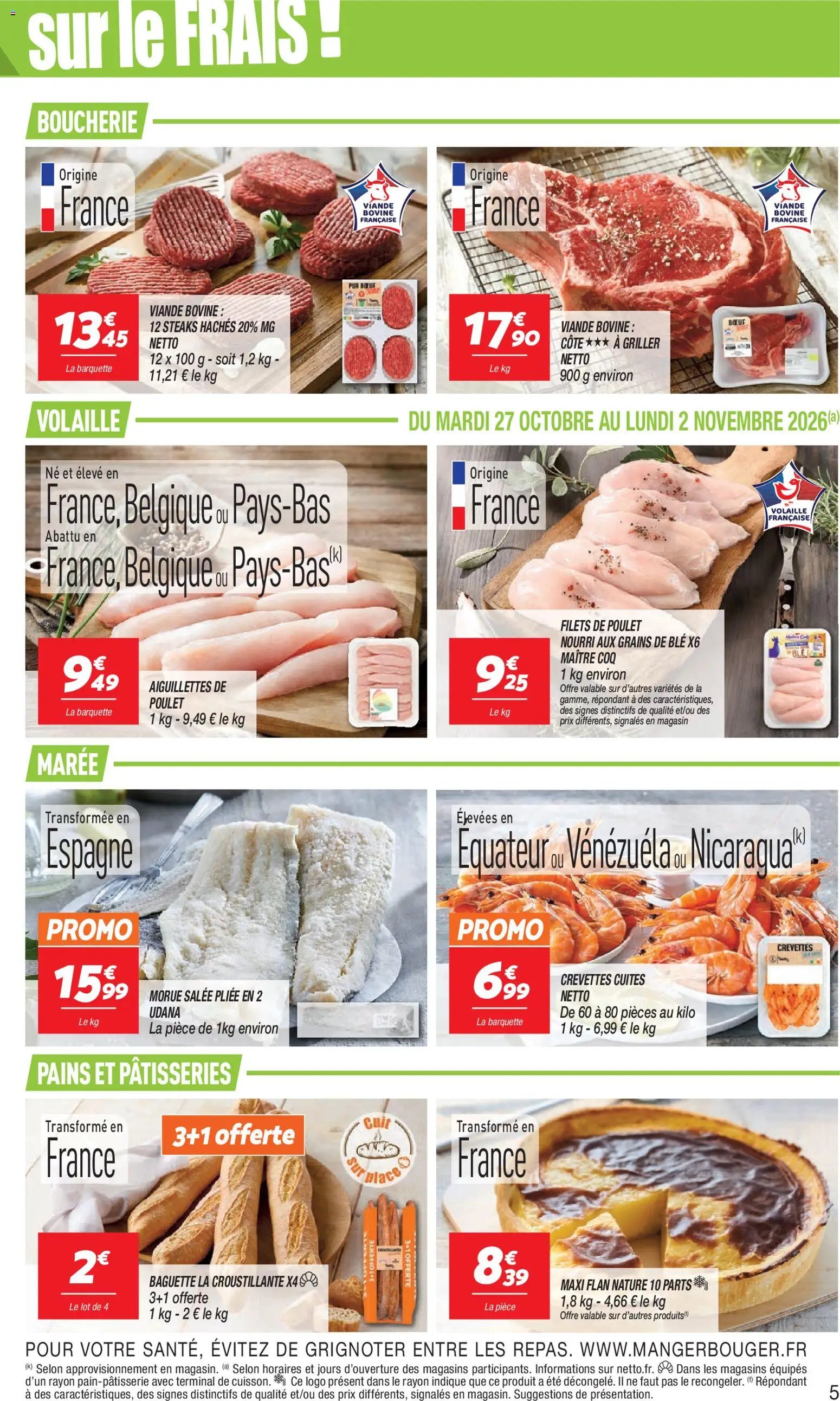 Netto catalogue 27/10/2026 - nouveau prospectus