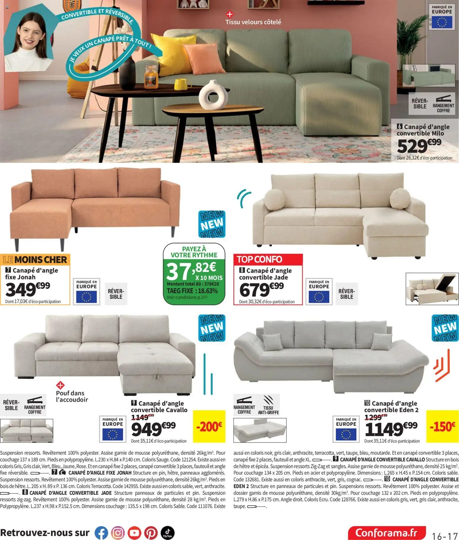 Conforama catalogue à partir du 21/07/2026 Conforama catalogue
