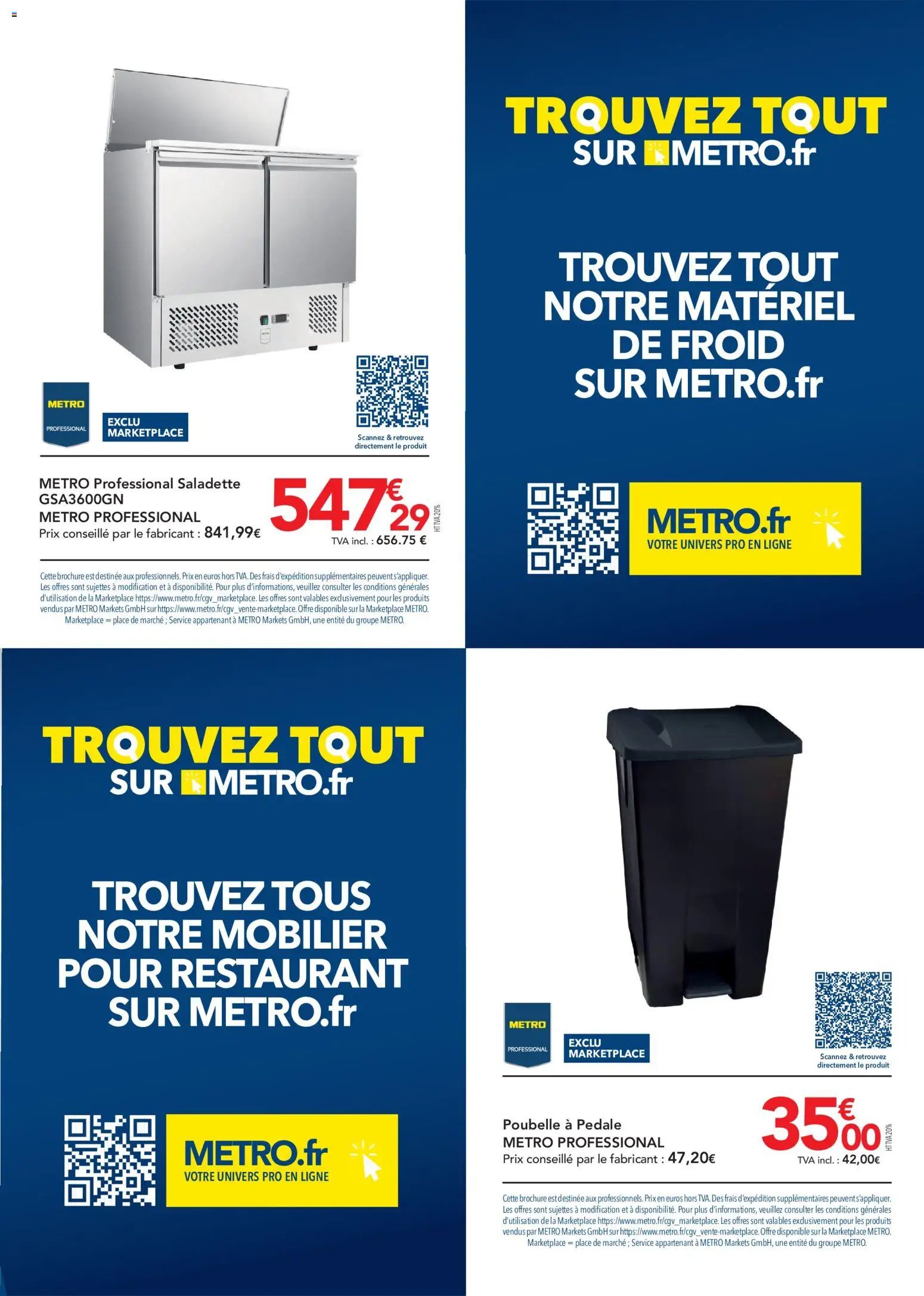 METRO catalogue à partir du 01/10/2026 METRO catalogue
