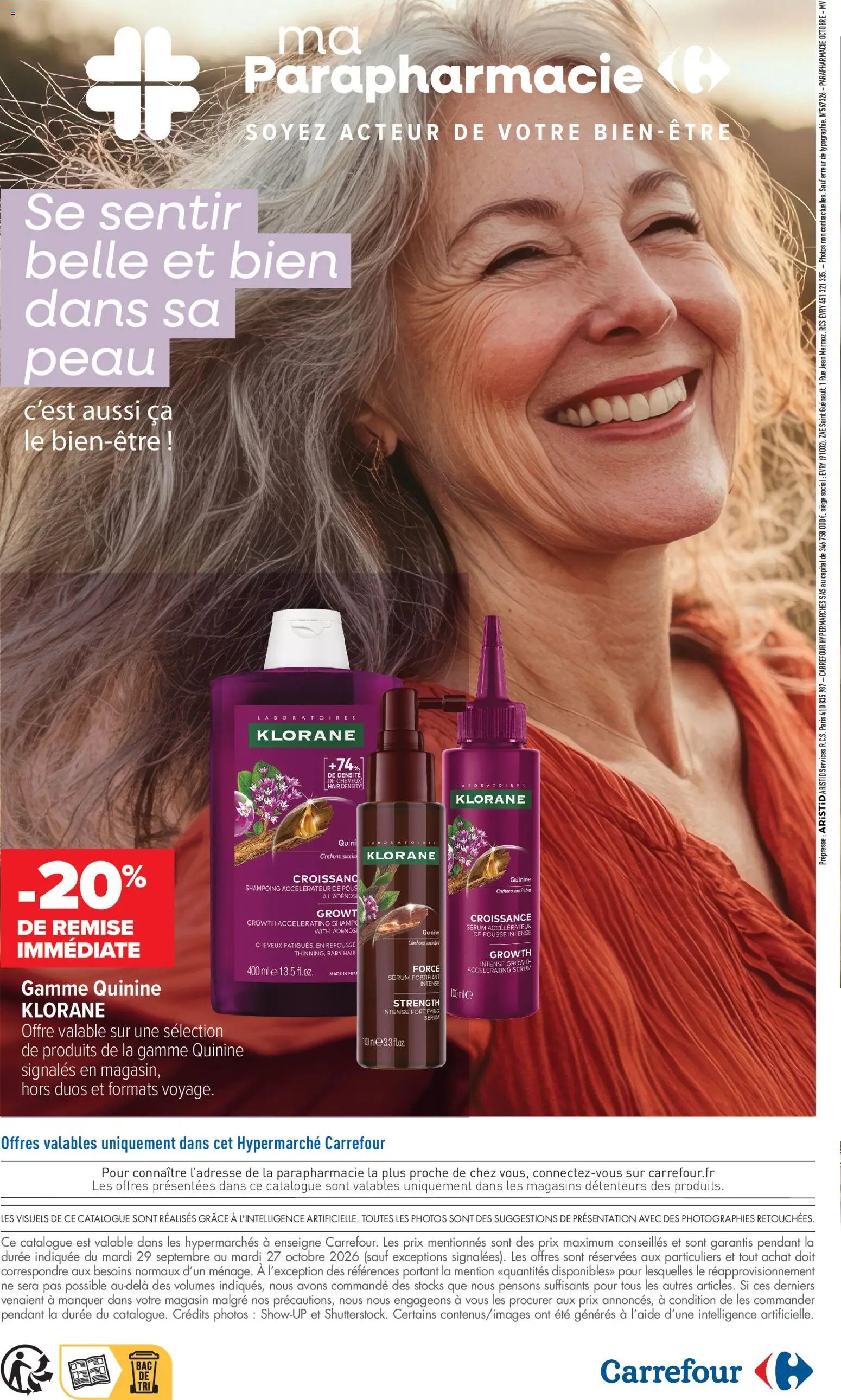 Carrefour catalogue à partir du 29/09/2026 Carrefour Ma parapharmacie