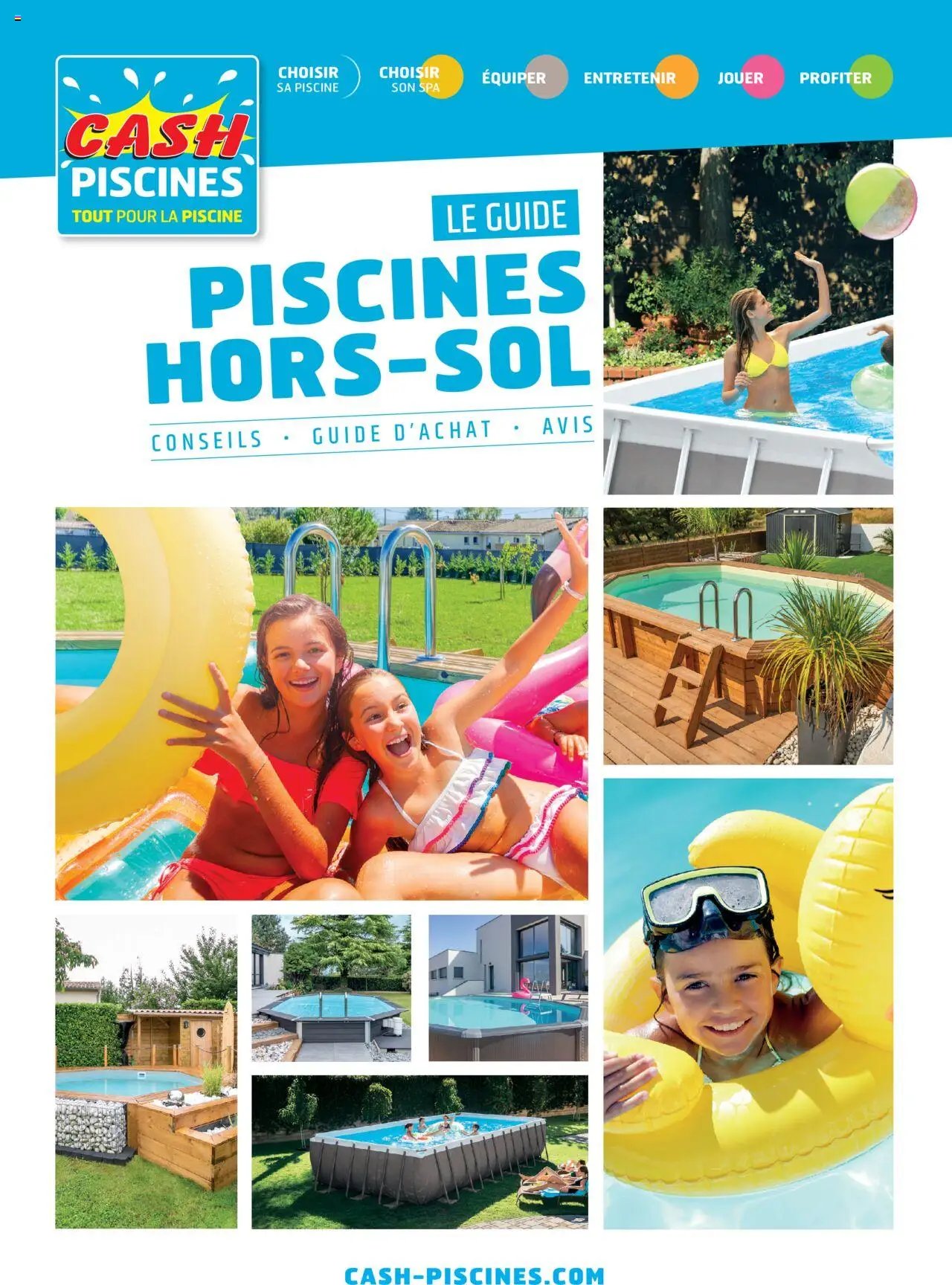 Cash Piscines catalogue à partir du 01/03/2024 Guide piscines hors-sol