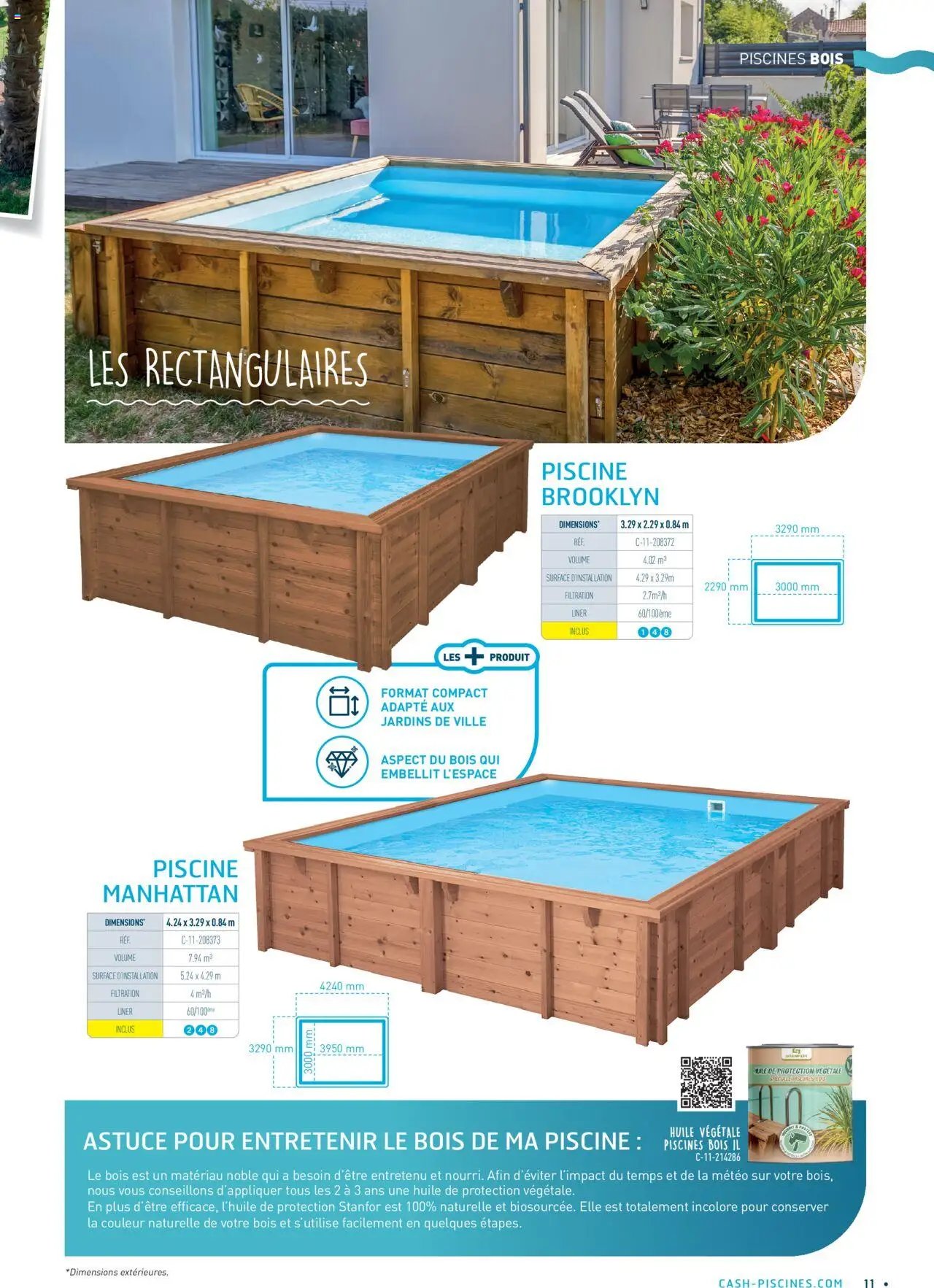 Cash Piscines catalogue à partir du 01/03/2024 Guide piscines hors-sol