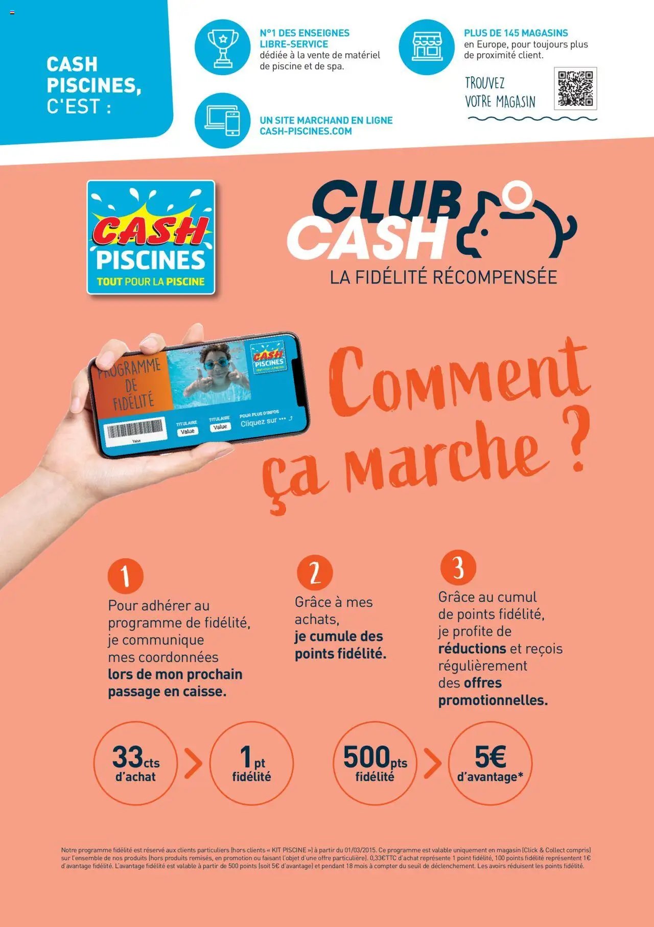 Cash Piscines catalogue à partir du 01/03/2024 Guide piscines hors-sol