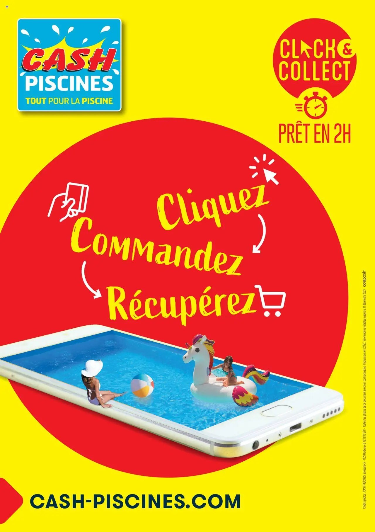 Cash Piscines catalogue à partir du 01/03/2024 Guide piscines hors-sol