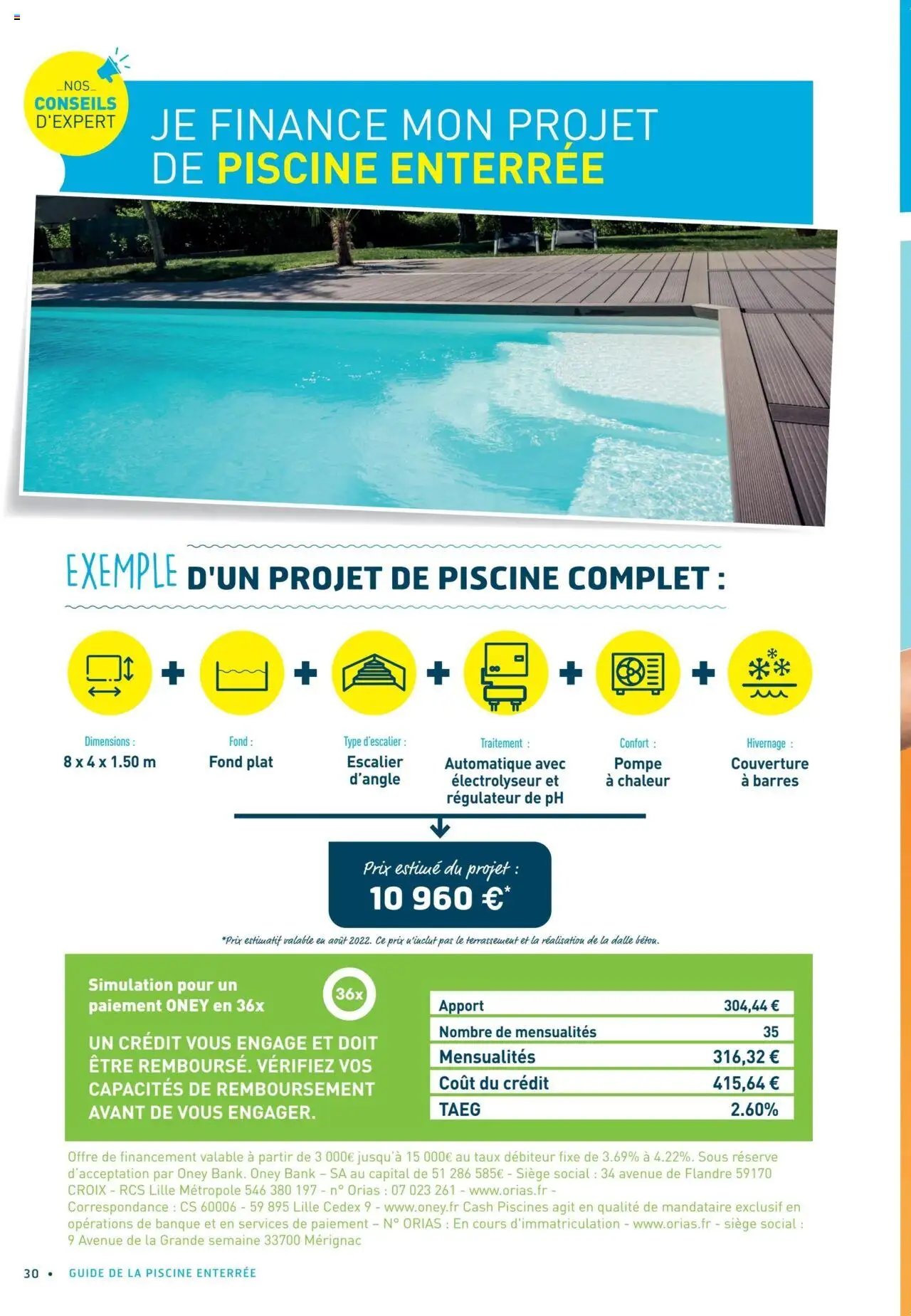Cash Piscines catalogue à partir du 01/03/2024 Catalogue