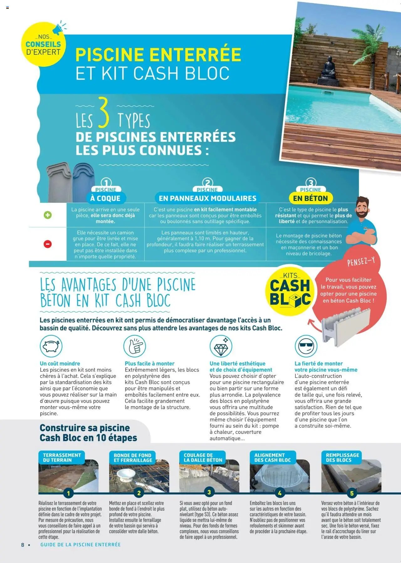 Cash Piscines catalogue à partir du 01/03/2024 Catalogue