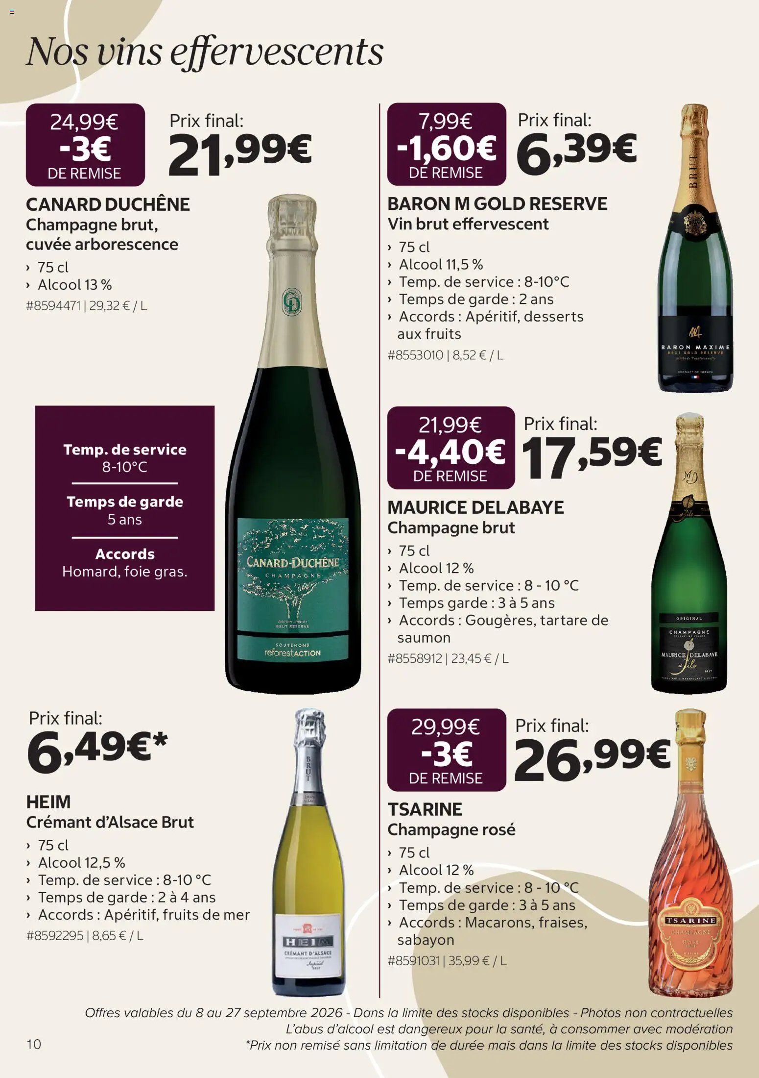 Costco catalogue à partir du 08/09/2026 Costco Foire aux vins