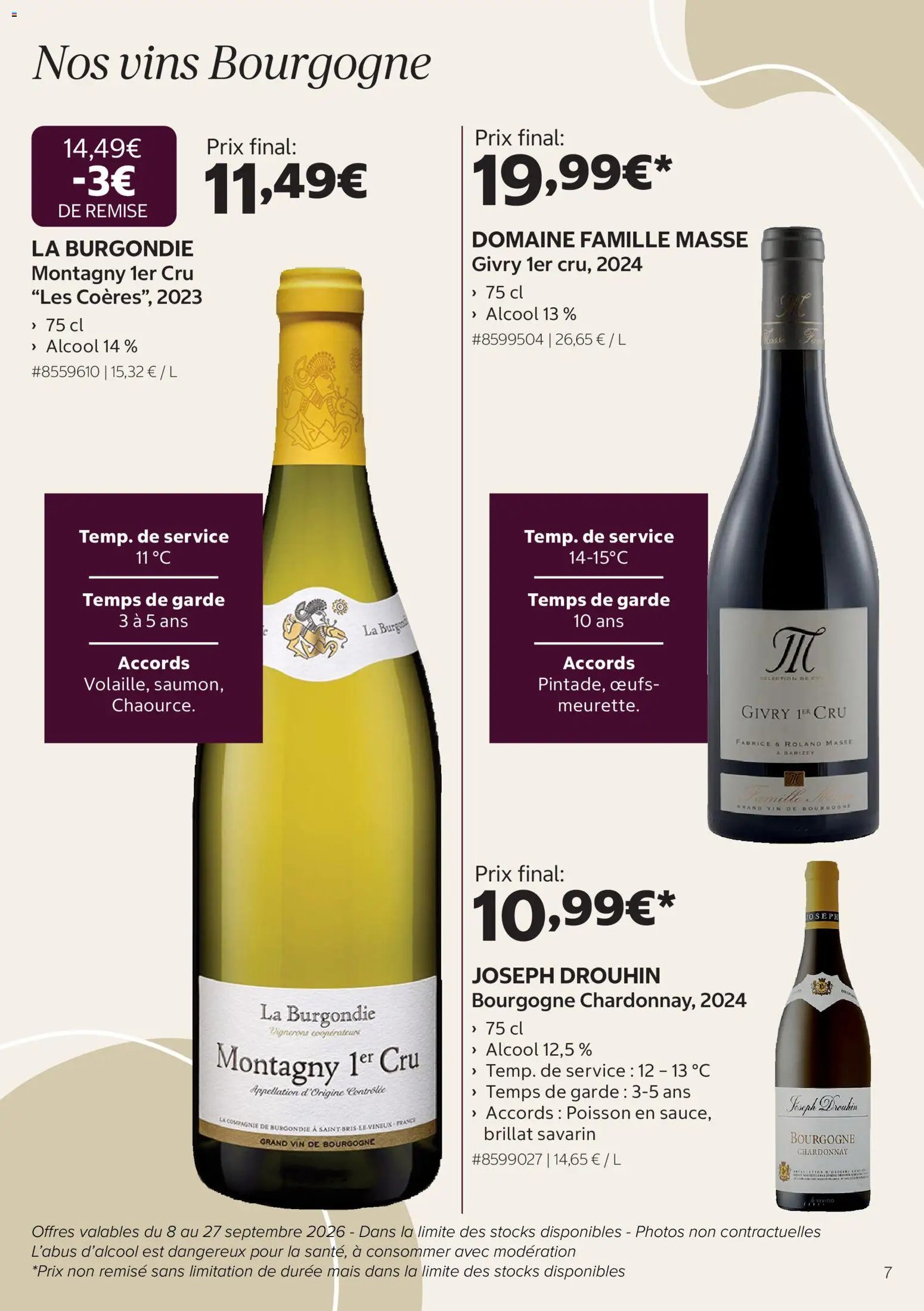 Costco catalogue à partir du 08/09/2026 Costco Foire aux vins
