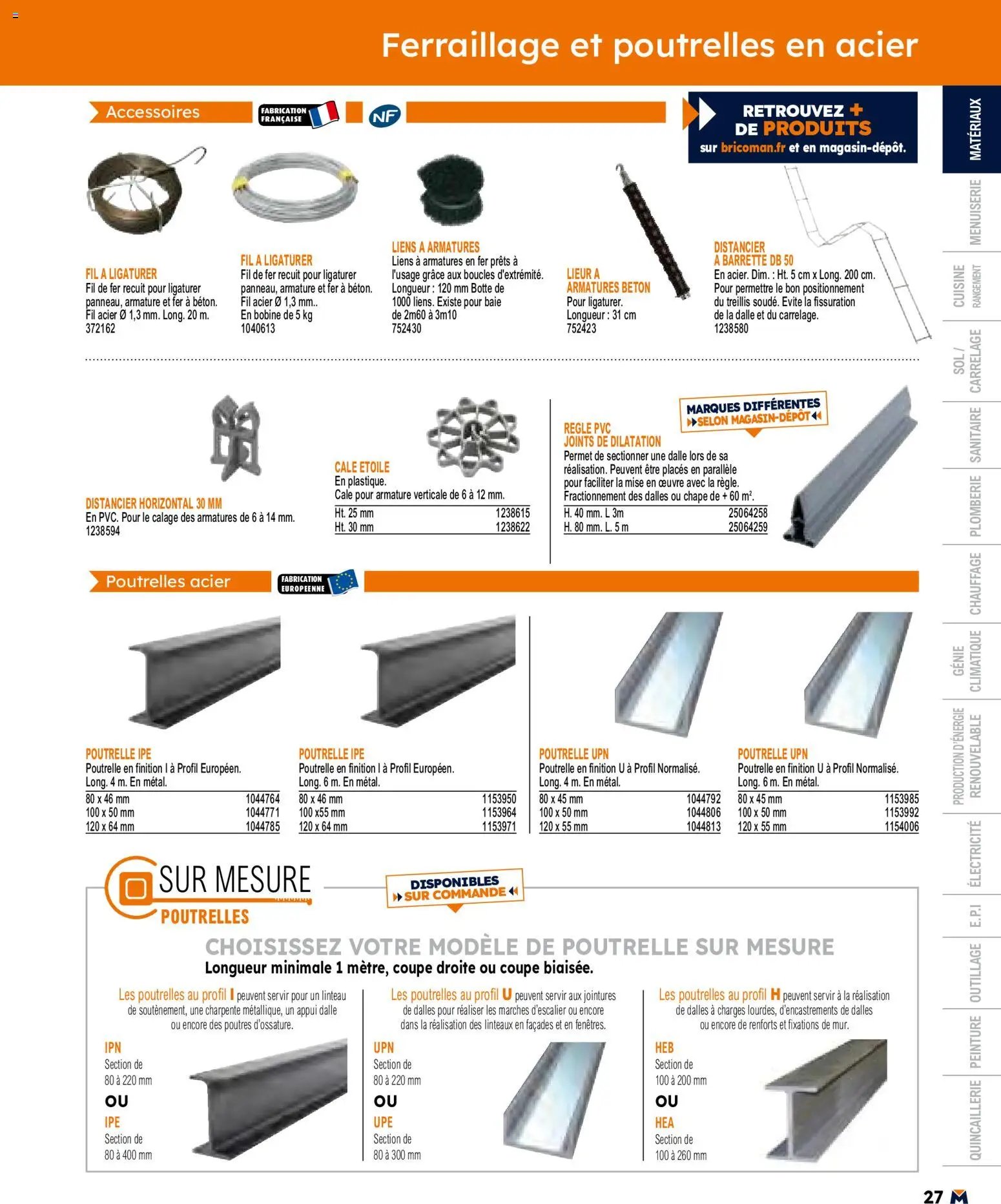 Bricoman catalogue à partir du 11/05/2026 Bricoman catalogue