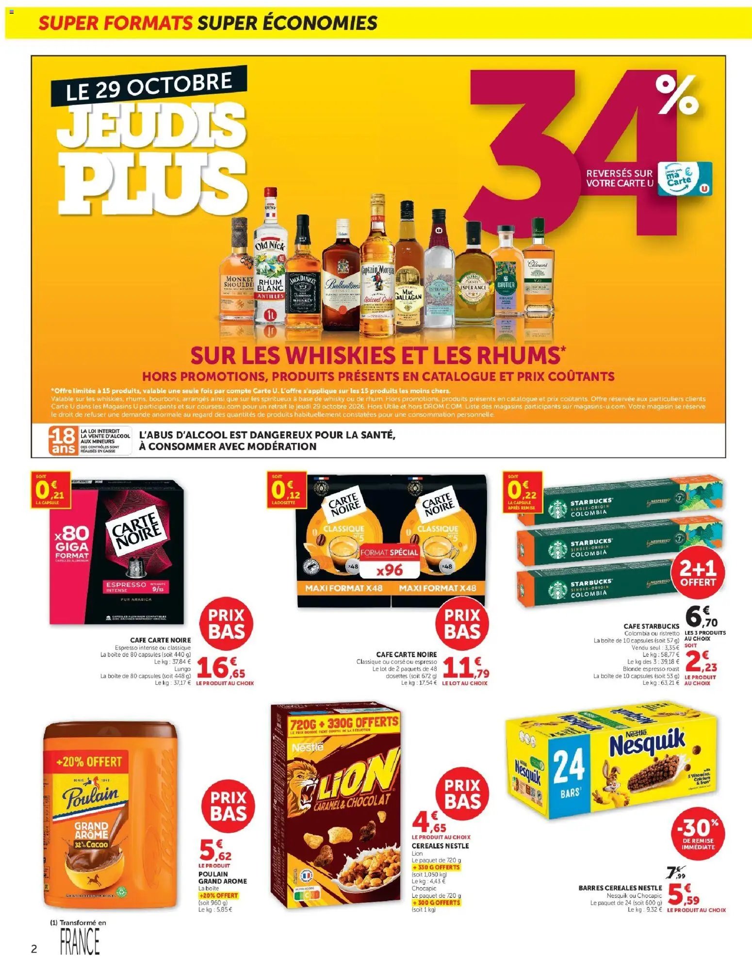 Catalogue Super U du 27/10/2026 » Prospectus Octobre, Promo
