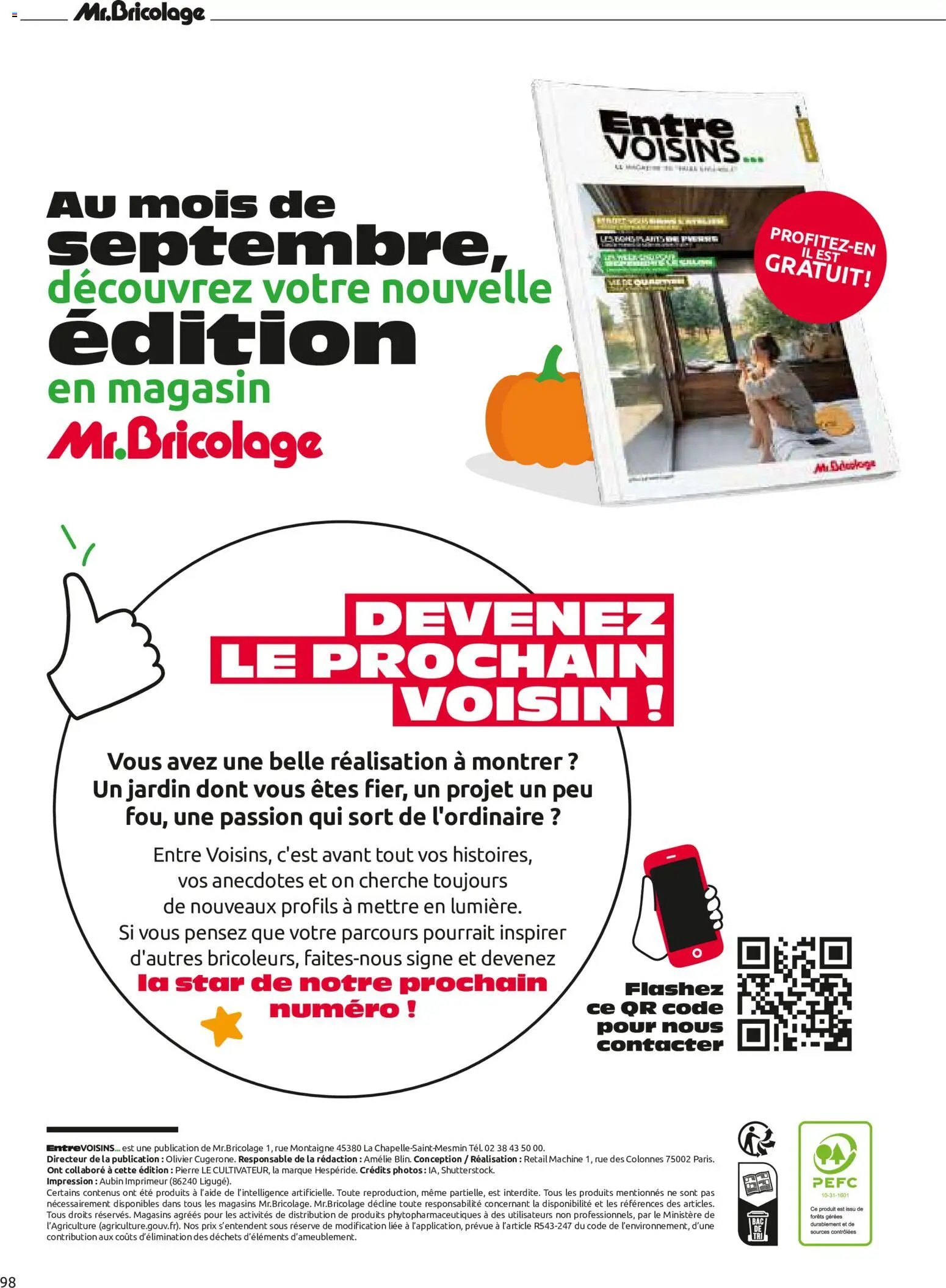 Mr. Bricolage catalogue à partir du 03/07/2026 Mr. Bricolage Dans votre magasin