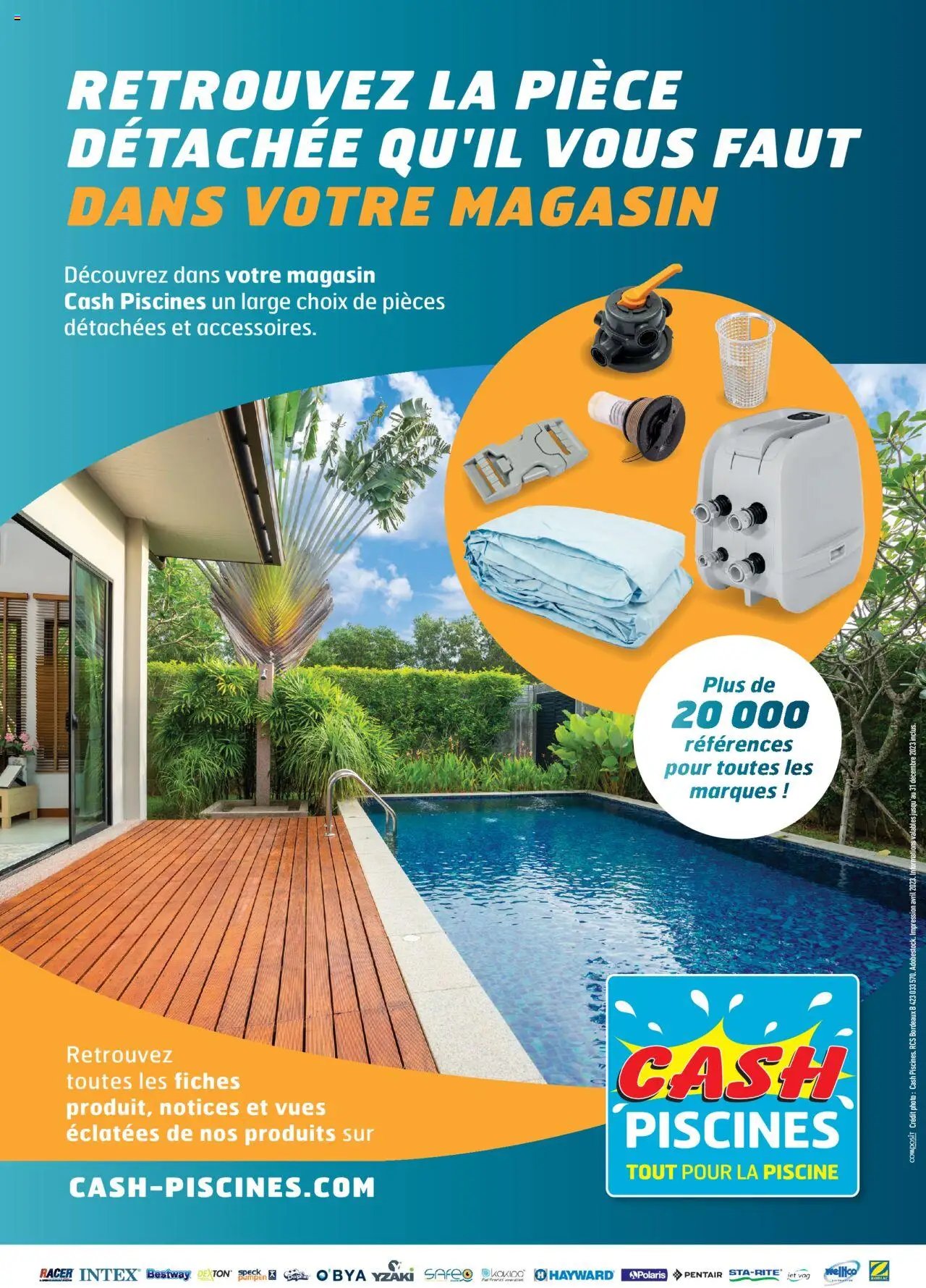 Cash Piscines catalogue à partir du 01/03/2024 Guide de l'équipement 