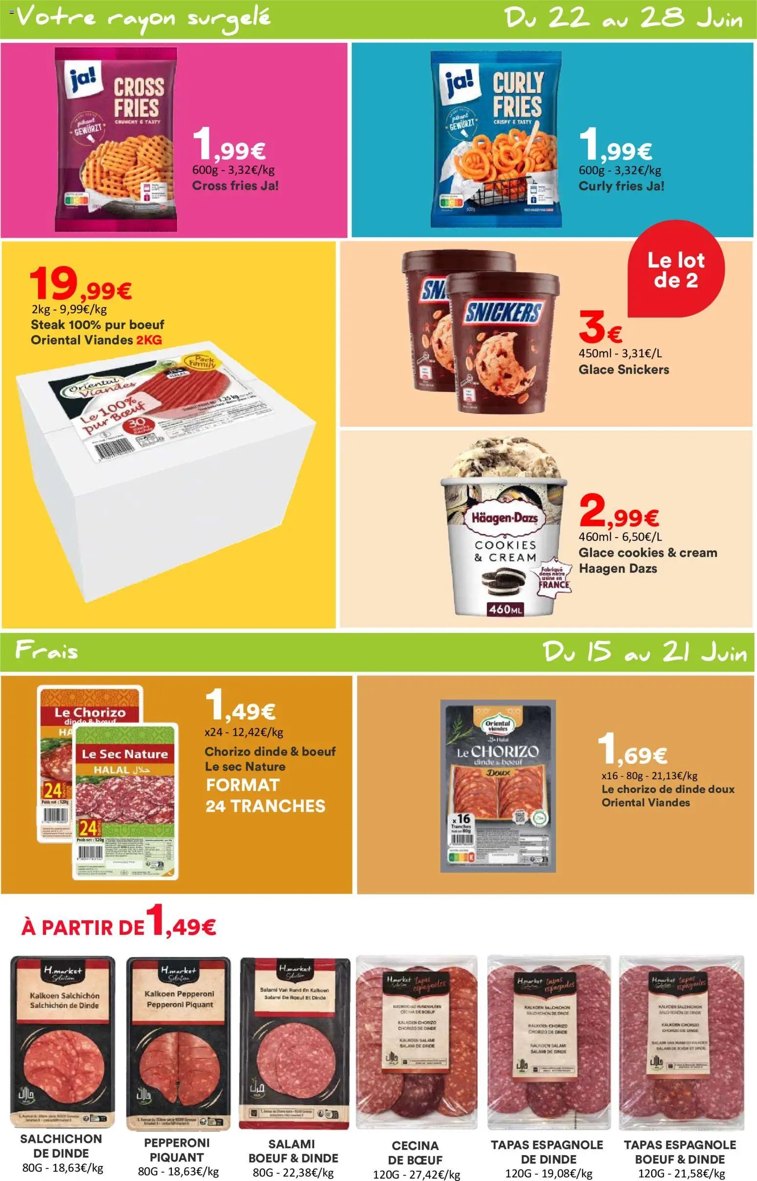 Hmarket catalogue à partir du 22/06/2026 Hmarket catalogue