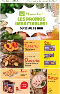 Hmarket catalogue à partir du 22/06/2026 Hmarket catalogue