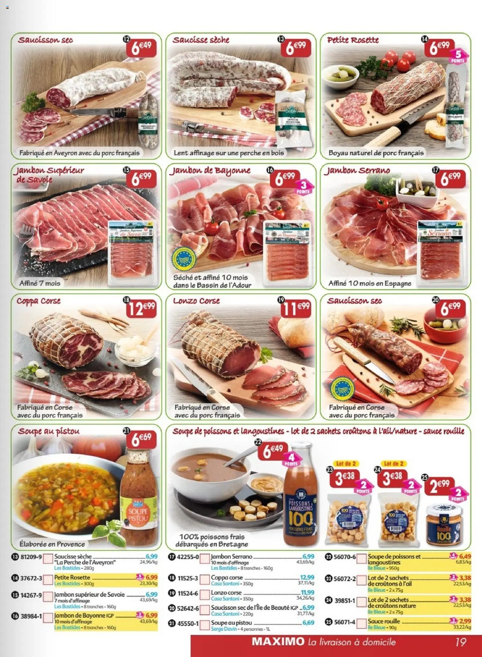 Maximo catalogue à partir du 17/07/2026 Maximo catalogue epicerie