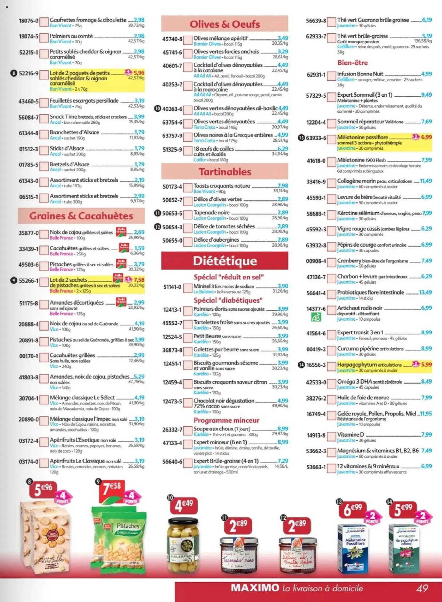 Maximo catalogue à partir du 17/07/2026 Maximo catalogue epicerie