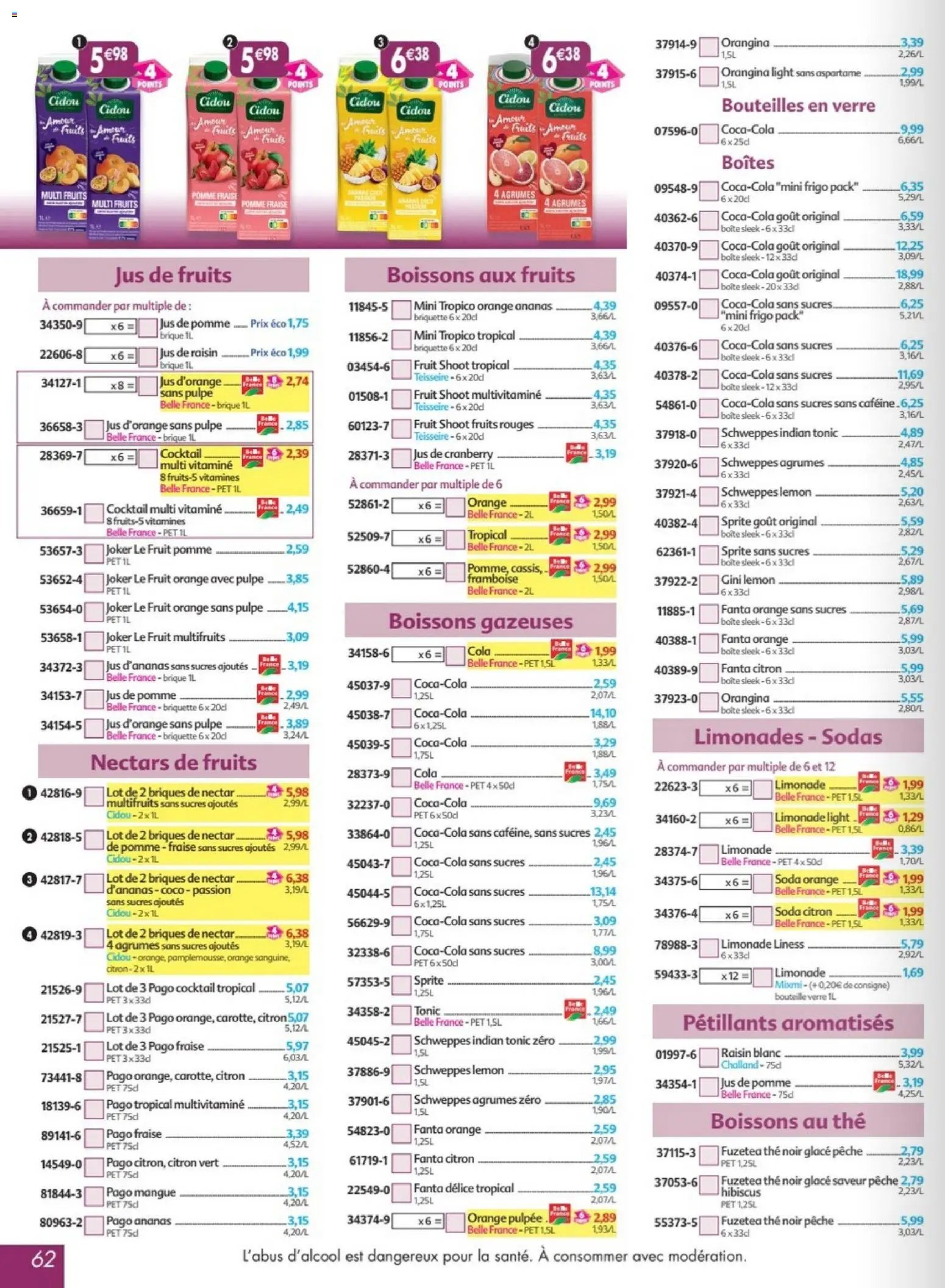 Maximo catalogue à partir du 17/07/2026 Maximo catalogue epicerie