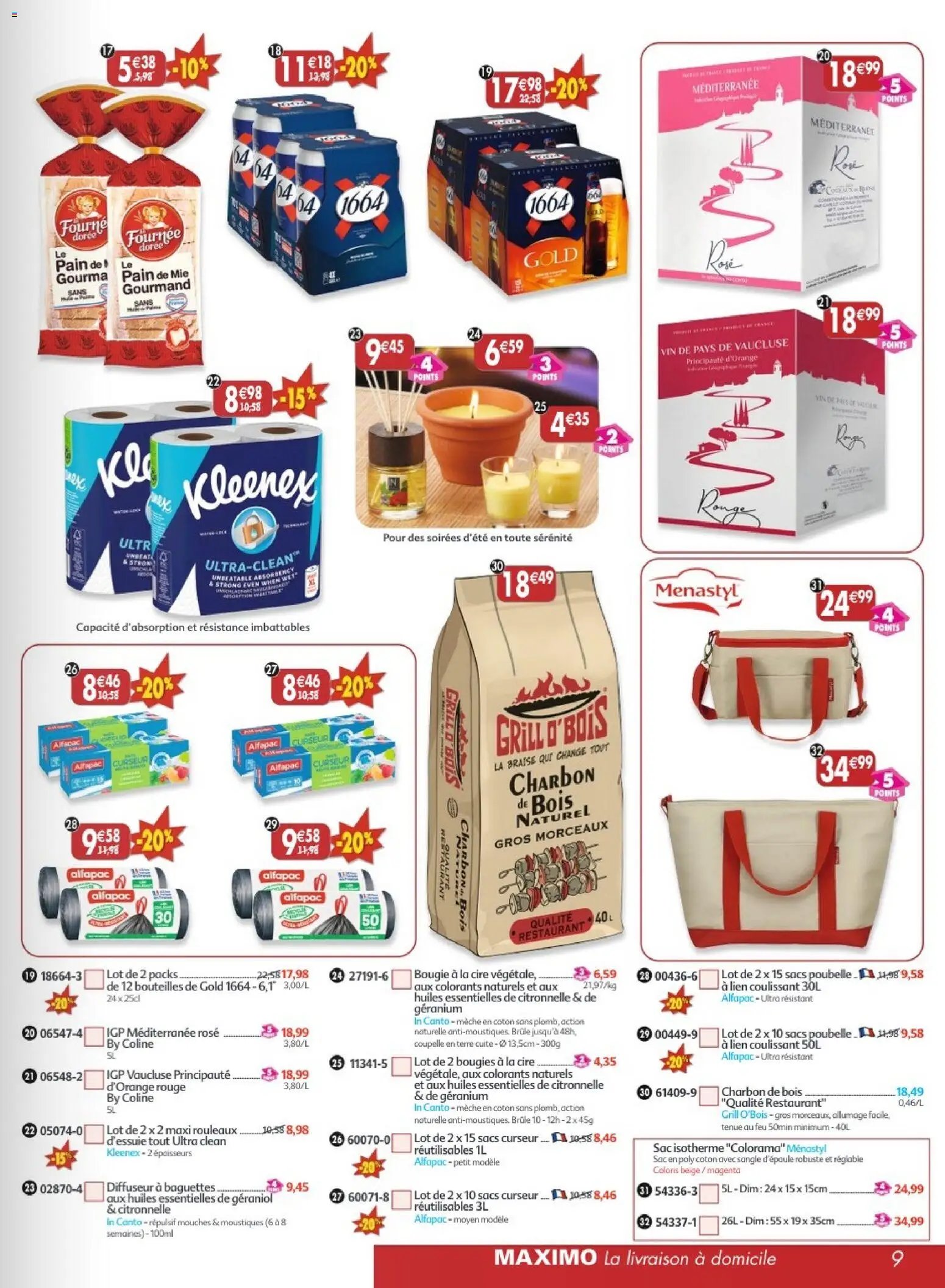 Maximo catalogue à partir du 17/07/2026 Maximo catalogue epicerie
