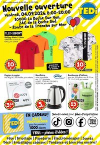 TEDi catalogue à partir du 04/09/2026 TEDi catalogue La Roche Sur Yon