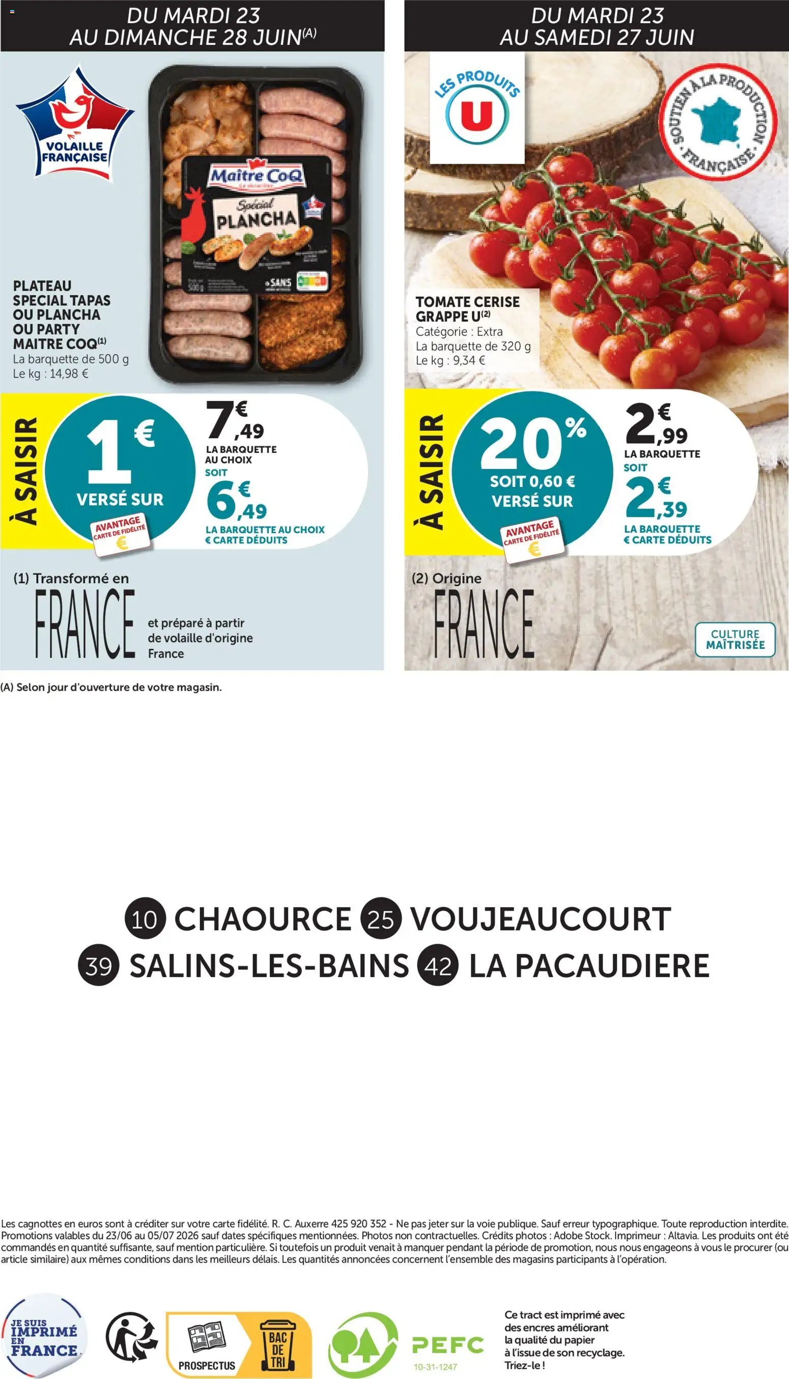 bi1 catalogue à partir du 23/06/2026 bi1 Catalogue supermarché