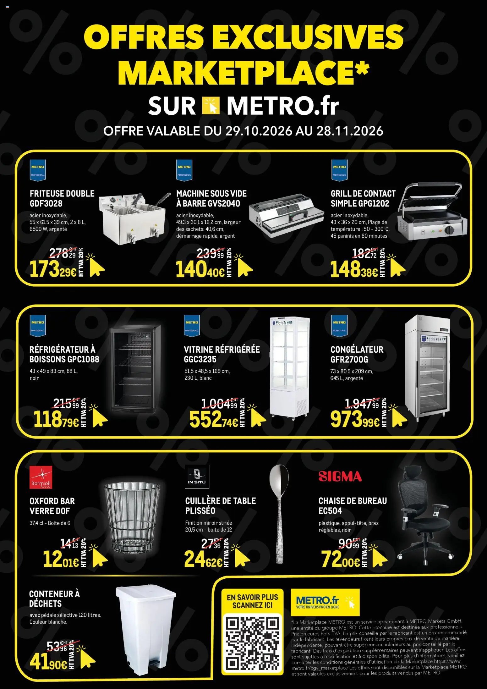 METRO catalogue 29/10/2026 - nouveau prospectus