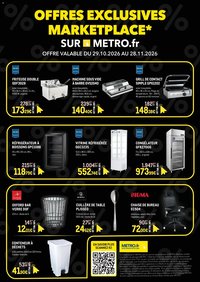 METRO catalogue 29/10/2026 - nouveau prospectus