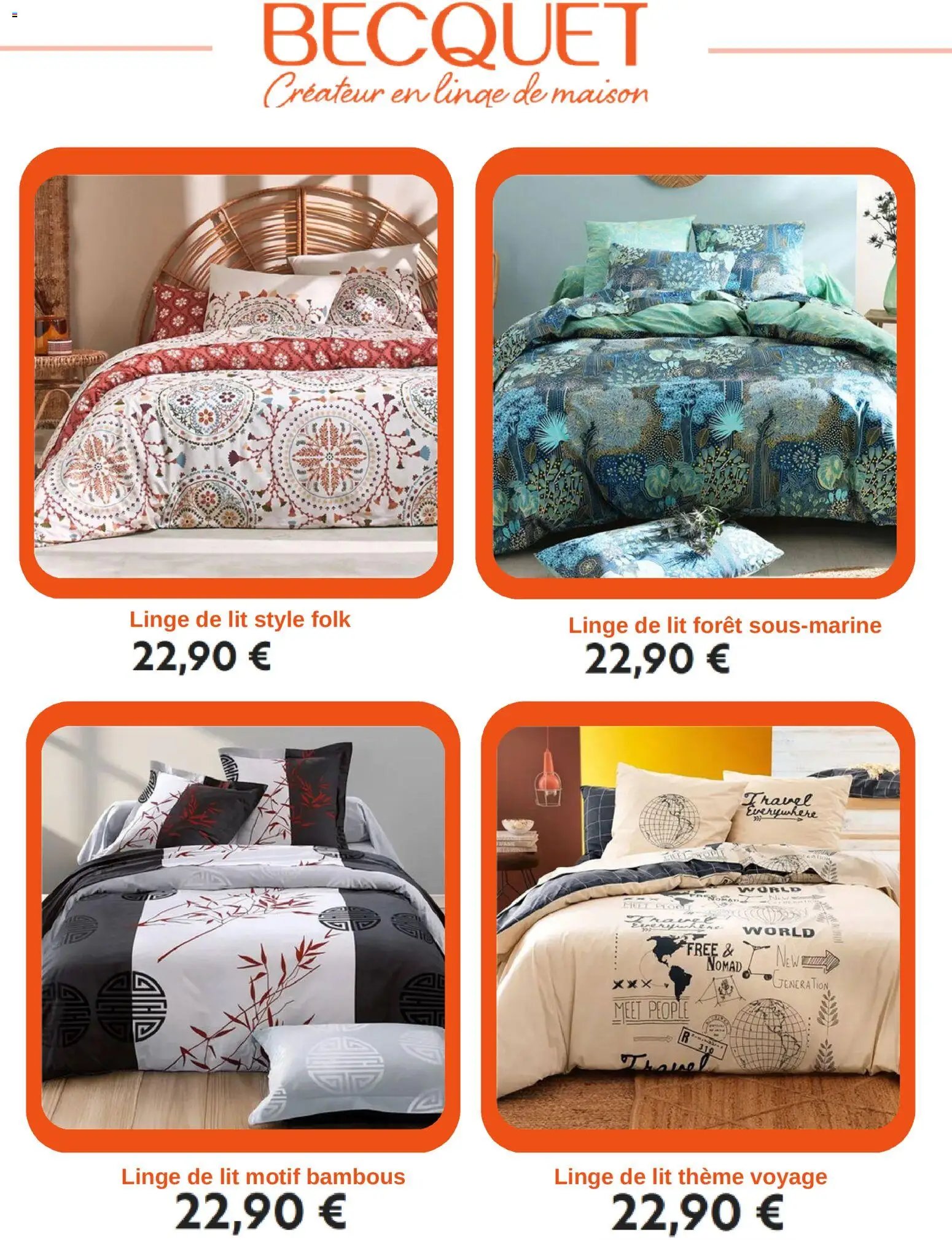 Becquet catalogue à partir du 11/09/2026 Becquet catalogue Automne