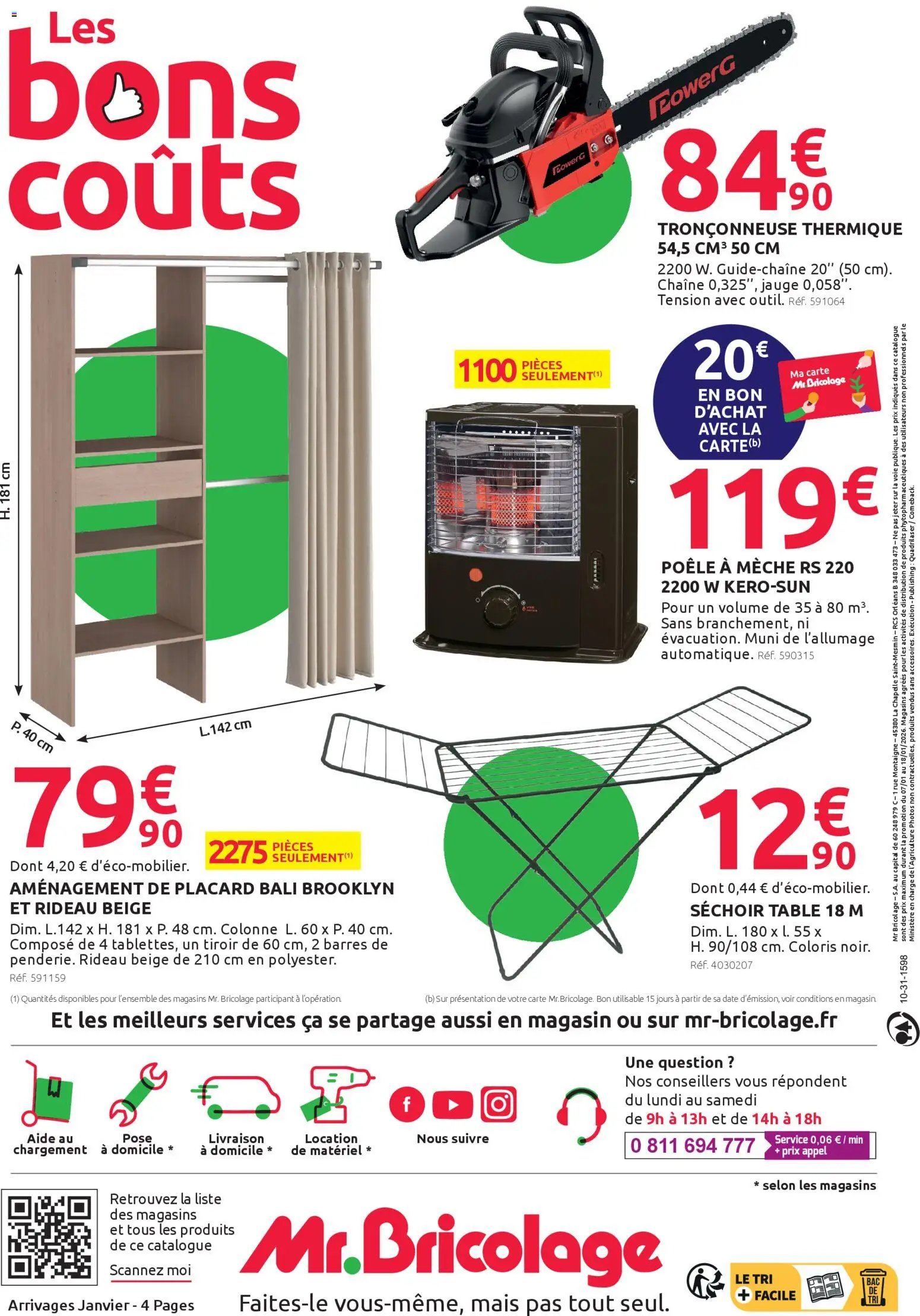 Mr. Bricolage catalogue à partir du 07/01/2026 Catalogue