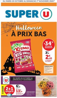 Catalogue Super U HALLOWEEN 2026 🎃 Prospectus, promo