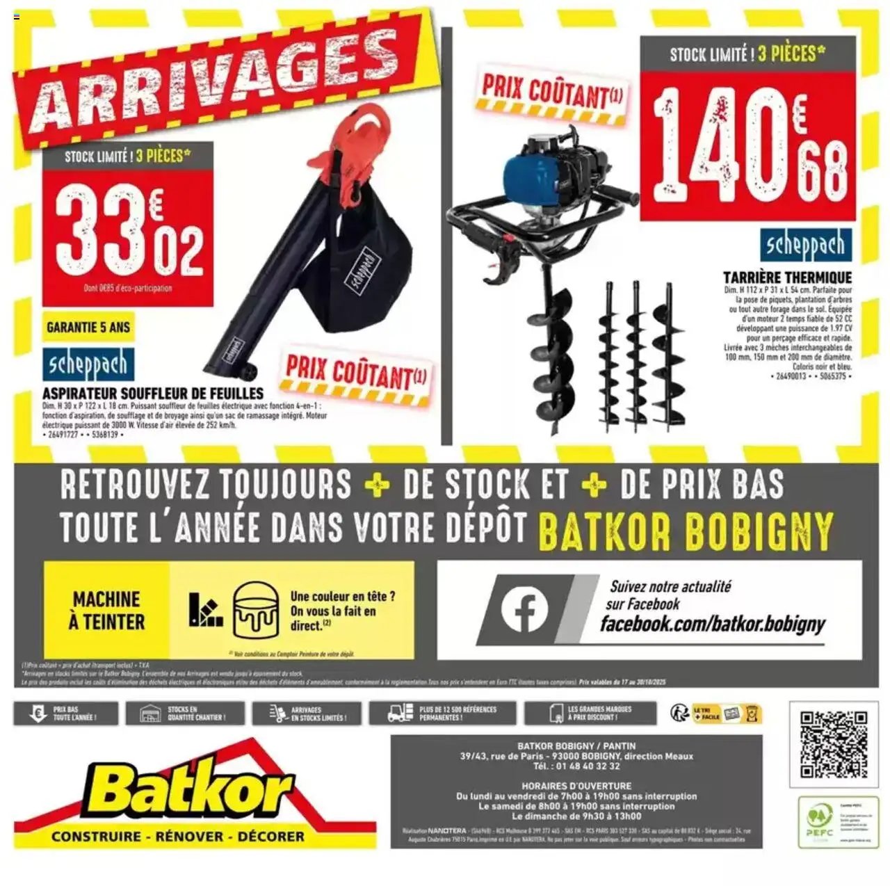 Batkor catalogue à partir du 17/10/2025 Catalogue