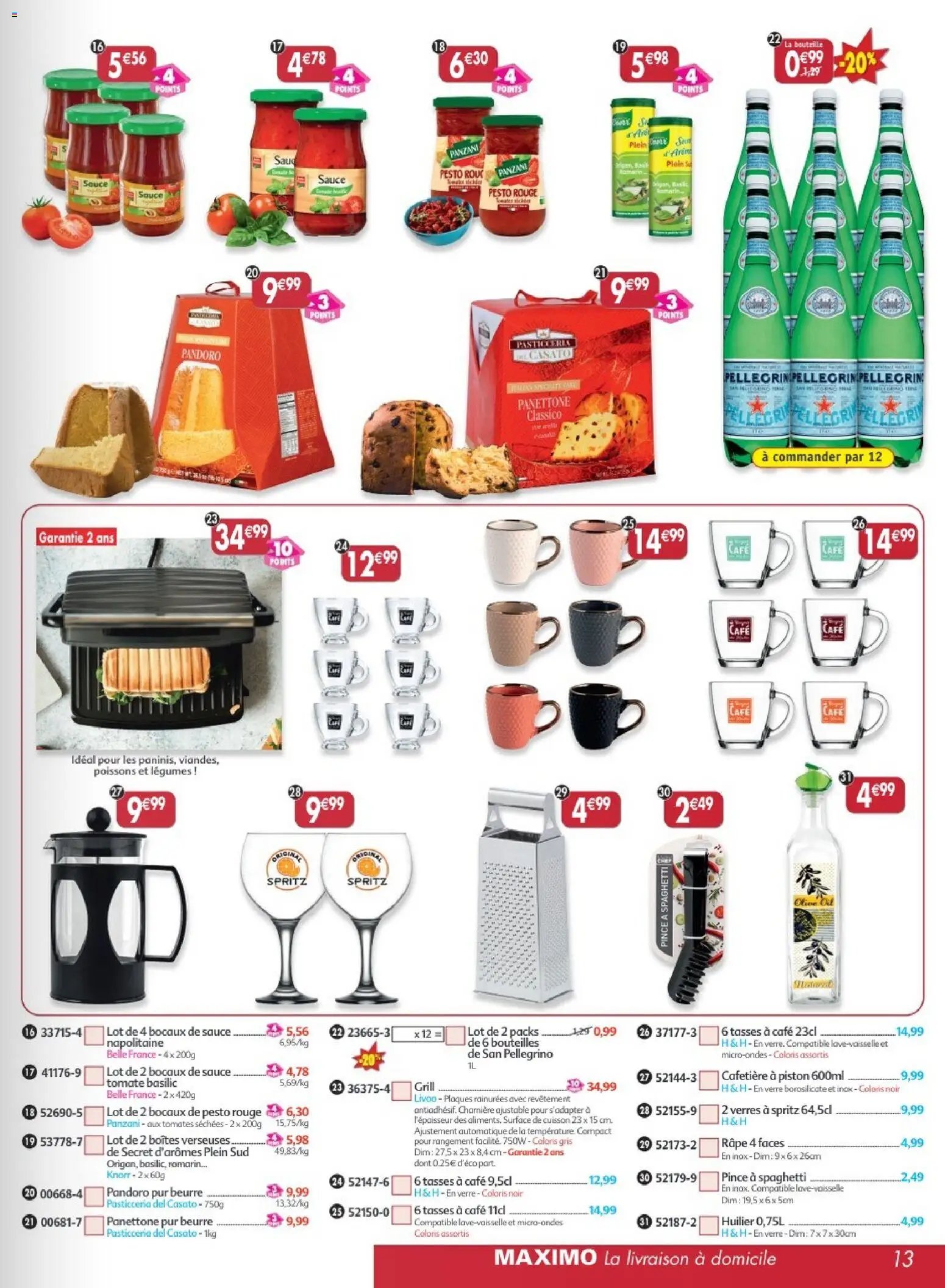 Maximo catalogue à partir du 27/04/2026 Maximo catalogue epicerie (2026-04-27 - 2026-05-24)